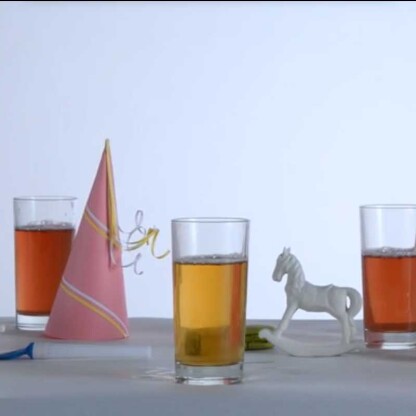 Advertising video of kid’s wine